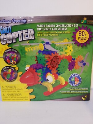  NEW Techno Gears Crazy Copter Action Building Set