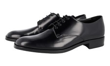 PRADA Derby Dress Shoes - 2EB194 - Black - Leather Sole - NEW