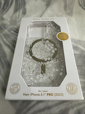 Rifle Paper Co. iPhone 15 Pro MagSafe Compatible Case, Petite