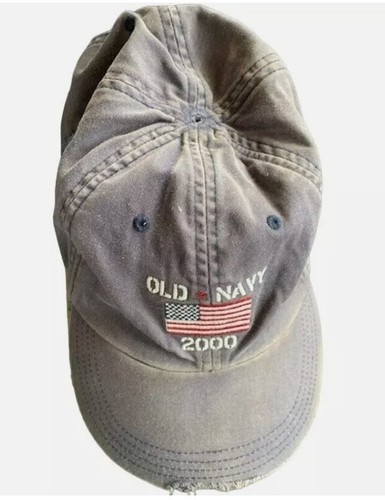 Old Navy Cap M/L 100% Cotton Adjustable Strap, 2000 Old Navy