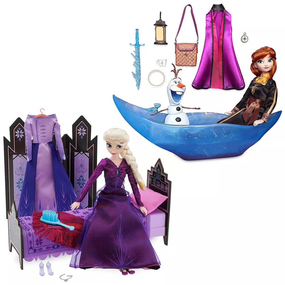 ☆ ANNA E ELSA DA FROZEN 2 ☆ Play with Frozen 2 toys (Anna and Elsa dolls) ☆  