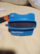 Red And Blue View Masters With 10 Unopened 3D Reels And 10 Opened Packs Of Reels