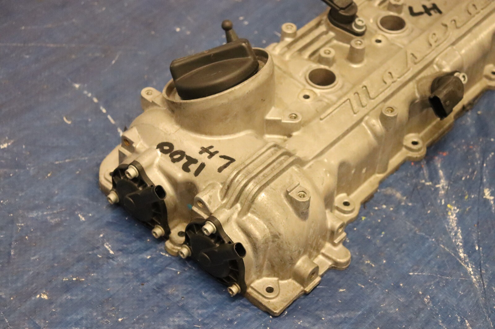 2017 17 MASERATI GHIBLI SEDAN S 3.0L V6 OEM LH DRIVER ENGINE VALVE COVER #1200