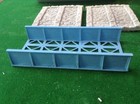 OO Scale HO Gauge Bridge Set Up 2x STONE STYLE WALLS GIRDER BRIDGE Eld31