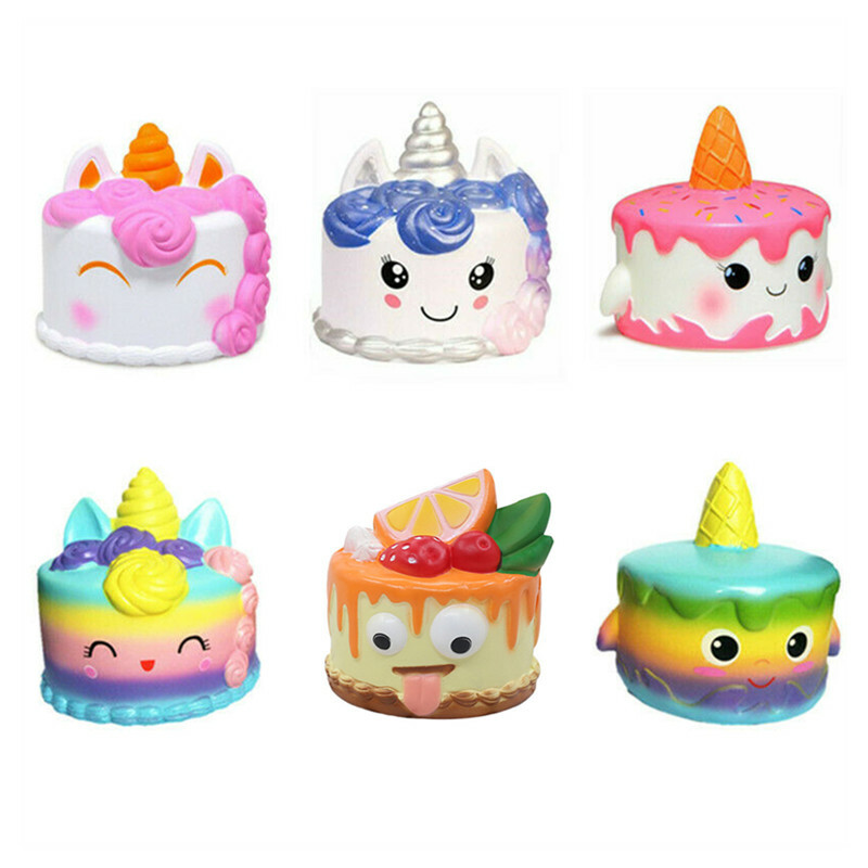 Unicorn Cake Squishy Galaxy Unicorn 12Cm E Unicorn Squishy Cake