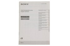 Owners Manual for Sony NEX-6 NEX-6 Basic Camera 102 Pages