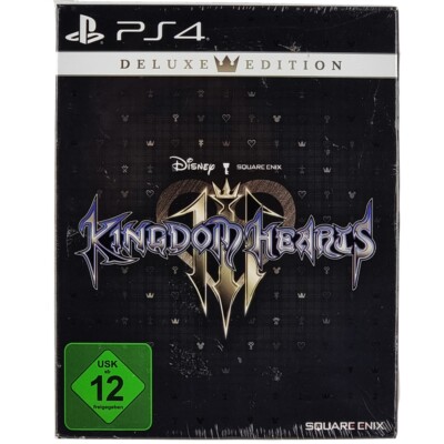 Kingdom Hearts 3 III Deluxe Edition PS4 Spiel PlayStation 4 Spiele OVP SELAED