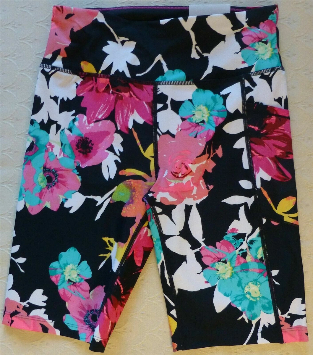 Floral bike shop shorts