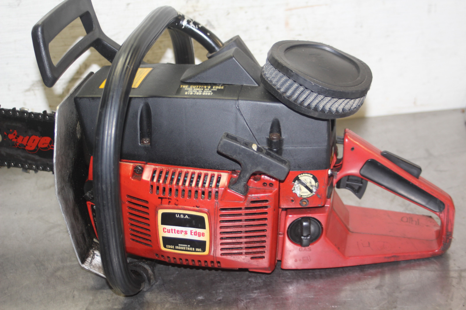 The Cutter's Edge 15" gas powered chainsaw CE670FDV eBay