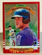 Trevor Story 2019 Donruss Optic FOTL Diamond Kings#27 RED Pandora Prizm #d 39/99