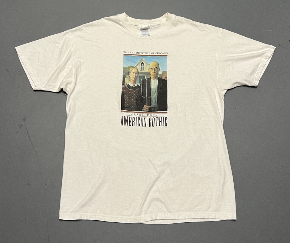 Vintage American Gothic T Shirt XL Art Institute of Chicago Vintage American Gothic T Shirt XL Art Institute of Chicago