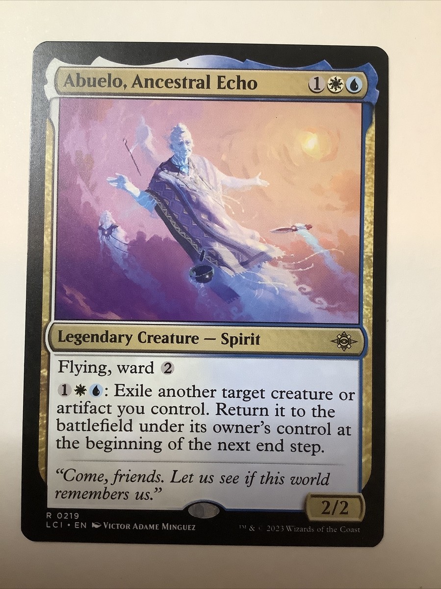 MTG LCI: Abuelo, Ancestral Echo (Legendary Creature Spirit