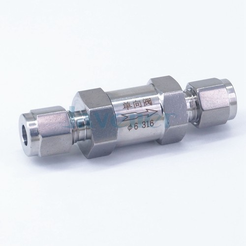 Fit Tube OD 3-16mm 1/8"-1/2" 316 Stainless Steel Non-return Valve Check Valve - Picture 22 of 26