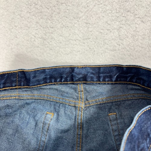 Jeans Levi's 505 regular dritto 36x29 (36x27,5) lavaggio med uomo 100% cotone - Foto 6 di 11
