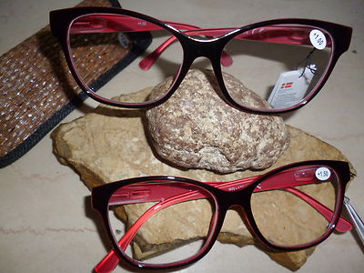 Wenn Lesebrille...dann ''Audrey'' in schwarz - rosa +1,0 +1,5 +2,0 +2,5 +3,0 +3,5