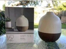 Project 62 Ultrasonic Essential Oil Diffuser Woodgrain White Brown 10.1 oz