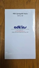 5 Reams - Springhill Digital Index 8.5 x 14 White 90 lb. (1,250 Sheets)