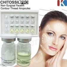 ESTHEPRO Chitossil Thread Power Lifting Ampoule Set  Best Anti-Aging Home Care