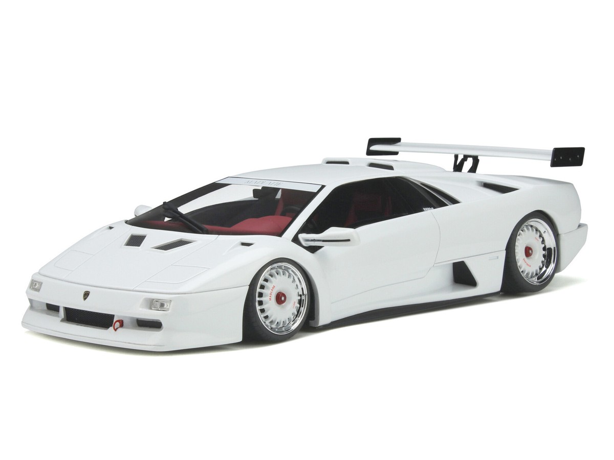 1/18 Lamborghini Diablo K.O. Kazuki Ohashi Madlane White GT Spirit