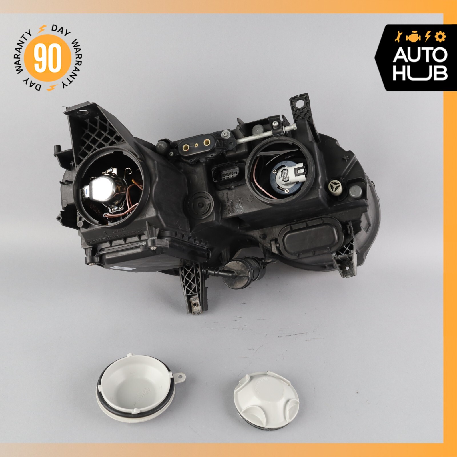 03-08 Bentley Continental GT Left & Right Headlight Lamp Xenon Set of 2 OEM 73k
