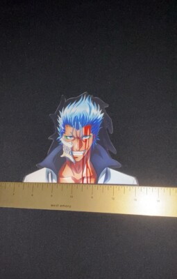 Bleach Grimmjow 3D Lenticular Anime Motion Car Sticker Decal Peeker