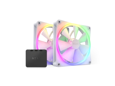NZXT F140 RGB Fans - RF-R14DF-W1- Advanced RGB Lighting Customization - Whisper - Image 1 of 4