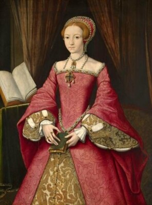 Royal Elizabeth I When A Princess By William Scrots Paint By Number DIY Painting
