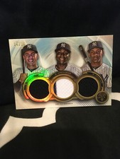 2019 Topps Triple Threads Relic Combo NR-MT