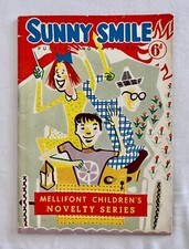 VTG Sunny Smile Puzzles and Paintings..c. 1950.. London Children's