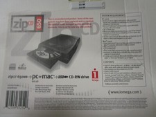 Iomega Zip CD 650 PC or MAC USB CD-RW Drive Remanufactured by Iomega