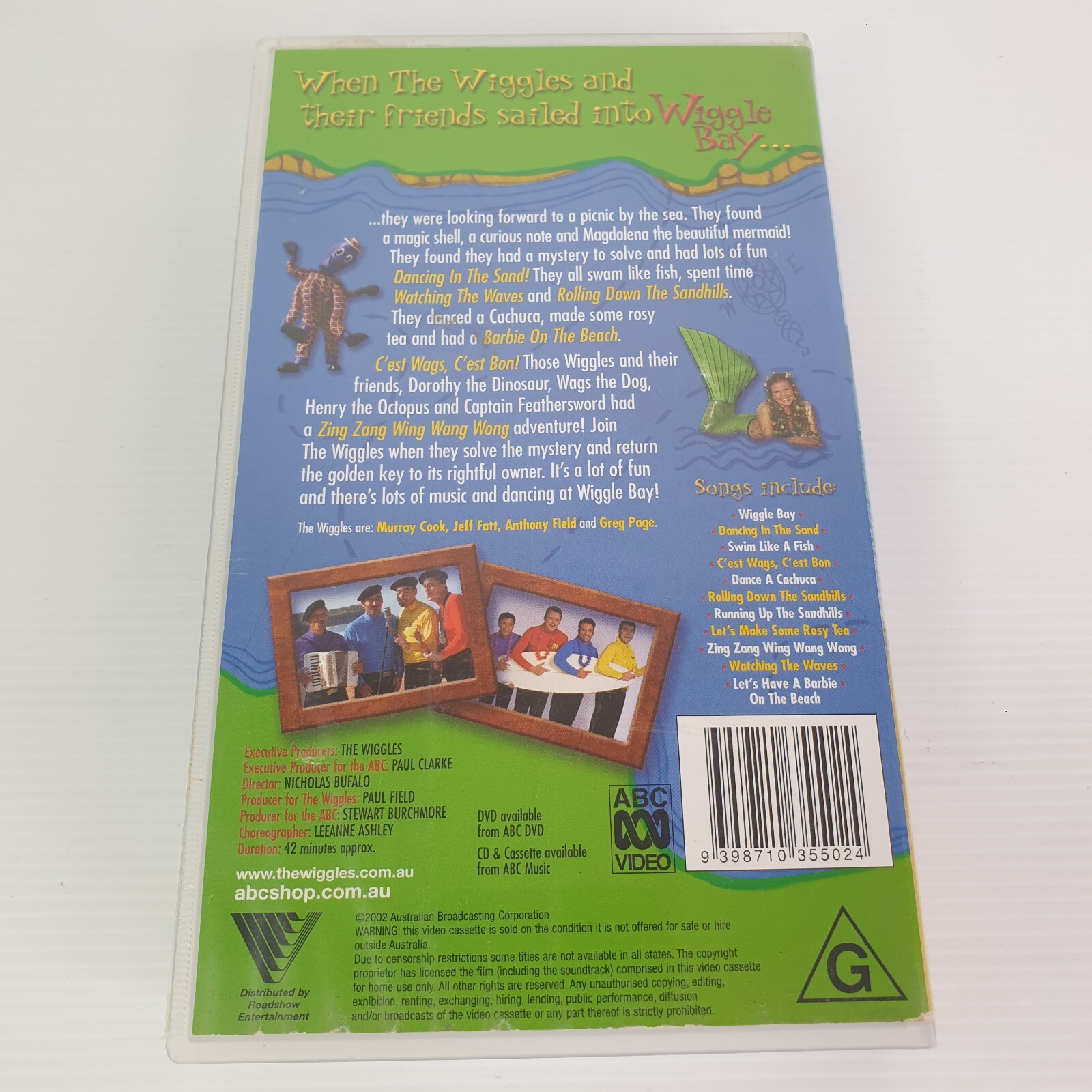 3 The Wiggles VHS Tapes Yummy Yummy Wiggly Wiggly Christmas