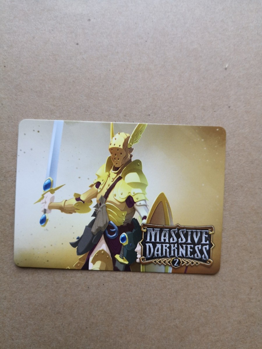 MASSIVE DARKNESS TO MASSIVE DARKNESS 2 UPGRADE ENGLISH CARD MASSIVE DARKNESS TO MASSIVE DARKNESS 2 UPGRADE ENGLISH CARD