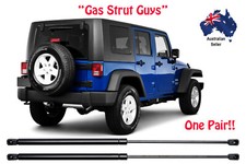 2 x New Gas Struts suit Jeep Wrangler JK Series 2007 to 2010 Rear Window 
