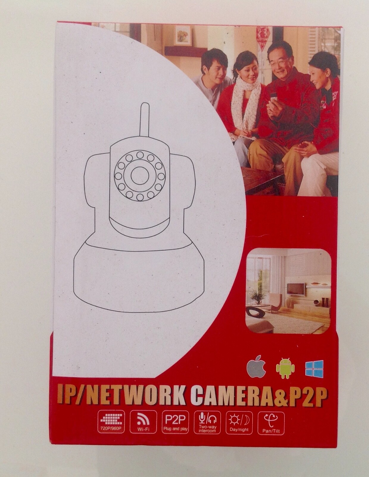 High-Quality Indoor Outdoor Security Camera for Enhanced Safety-image