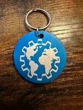 Earth Engineering Keychain