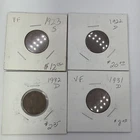 Lot of 4 Lincoln Wheat Cent Penny 1923-S 1922-D 1932-D 1931-D #16