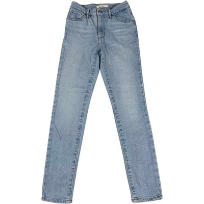 Levi's 721 Light Wash Jeans High Rise Skinny Women's Size 26 Minimalist Baddie