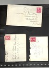 USA -OLDER-COVERS-1890 ISH-2 C RED-SHADES -CANCELS-PERFS-LOT OF 18-AV TO VF-#2 — photo 1