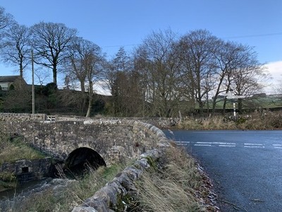 Photo A2 Skirse Gill Bridge Fleets North of Hetton. c2021