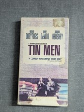 Tin Men VHS Tape Richard Dreyfuss Danny DeVito Barbara Hershey 1987 Barry