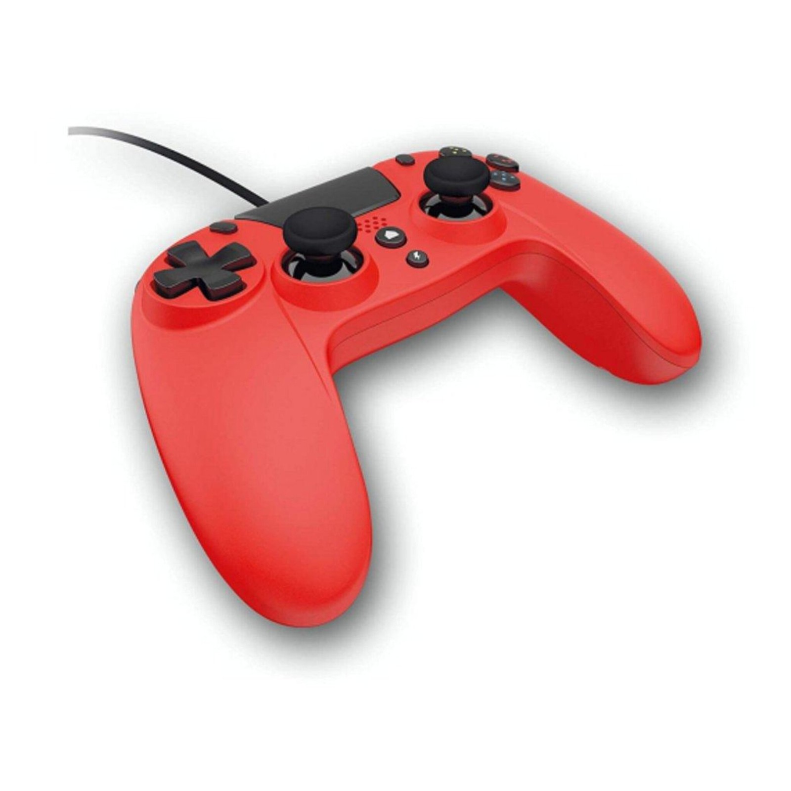 Controller Gioteck VX4 Rosso per PlayStation 4 e PC - Cablato USB