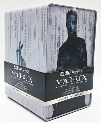 Matrix Anthology 1-4 (4K UHD + Blu-ray Steelbook) Deja Vu Collection - NEU & OVP