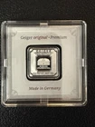 5 Gram Geiger Edelmetalle Original Premium .999 Fine Silver Square Bar