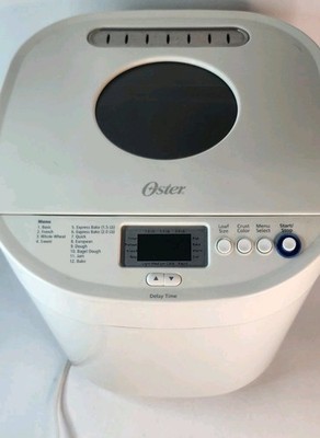 Oster Auto Artisan Dough & Bread Maker Express Bake 2 LB Loaf CKSTBRTW20 