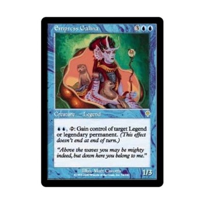 WotC MtG Invasion Empress Galina (R) NM