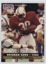 1991 Pro Set Heisman Hero Mike Rozier #43 14dq