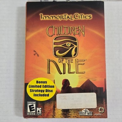 Immortal Cities Children of the Nile PC Game OS Windows Good Big Box Strategy