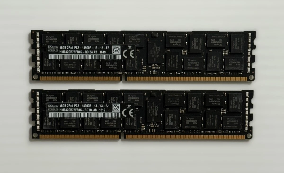 安*✅様 SKhynix PC3-14900R 16GB×4枚セット HYNIX 16GB PC3-14900R DDR3-1866 Registered ECC 2RX4 Memory