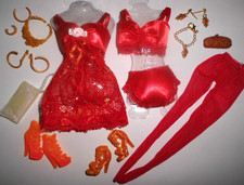 %*Schöne Barbie Kleidung+Accessoires*Dessous*Strumpfhose*Schmuck*Schuhe*Tasche*%