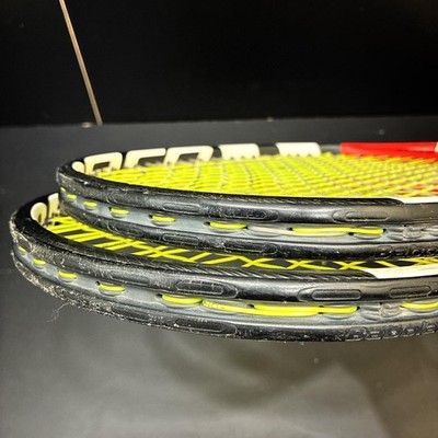 BabolaT aero storm Babolat hard tennis racket set of 2 | eBay